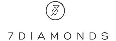 Black 7 Diamonds logo symbolizing modern and refined men's fashion.