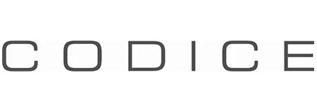 Black Codice logo symbolizing modern and sophisticated men's fashion.