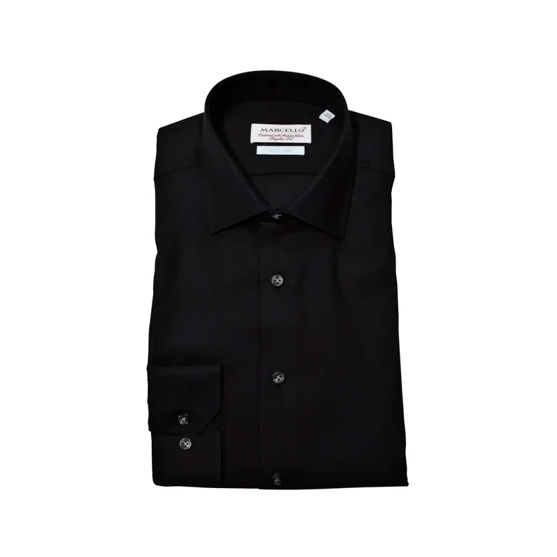 DS100 Black Non Iron Dress Shirt