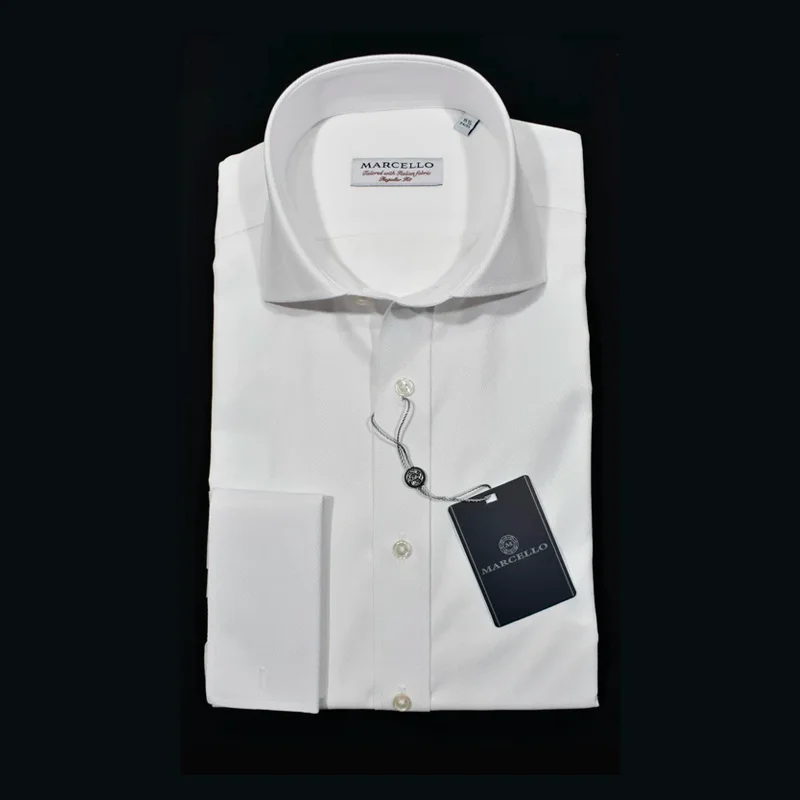 DS140B White Formal Shirt