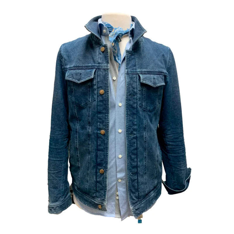 Indigo Trucker Jacket With A 5 Year Wash