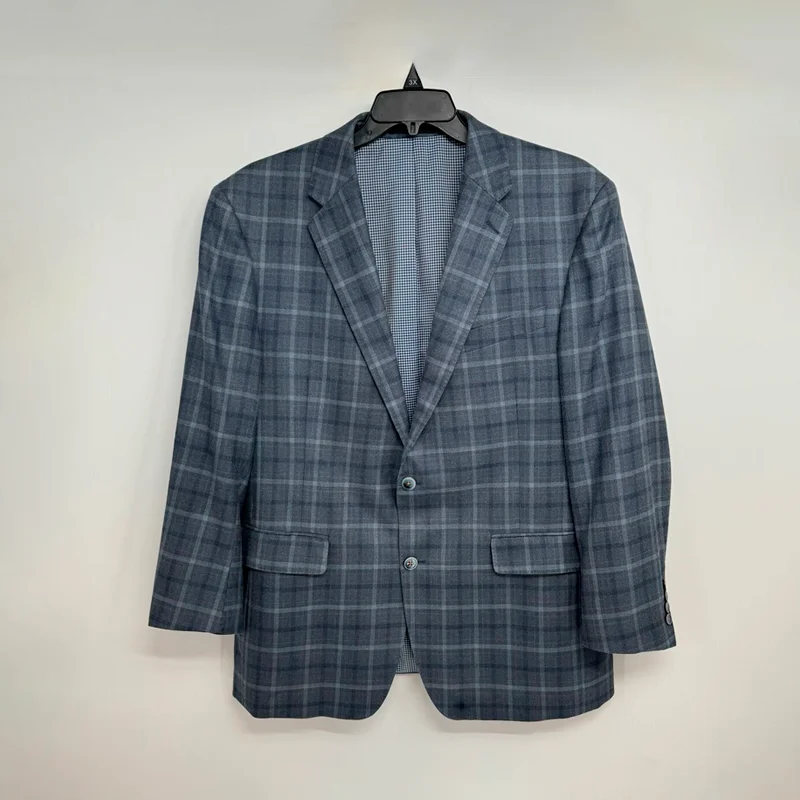 J-Sandro Wool Blend Plaid