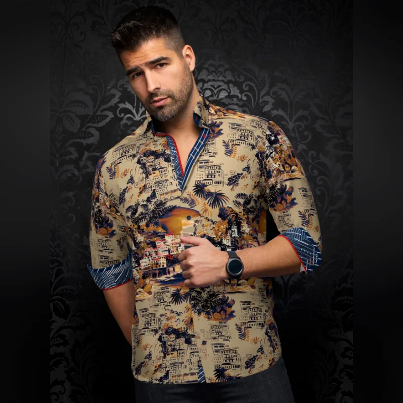 Knit long sleeve shirt | NEVERA Stone