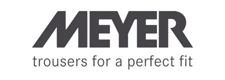 Black Meyer logo representing quality and timeless style in men's fashion.