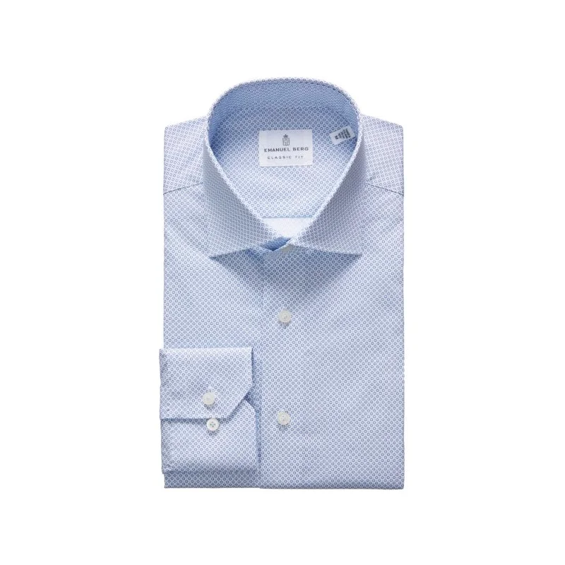 Mr Crown Geometric Pattern Shirt