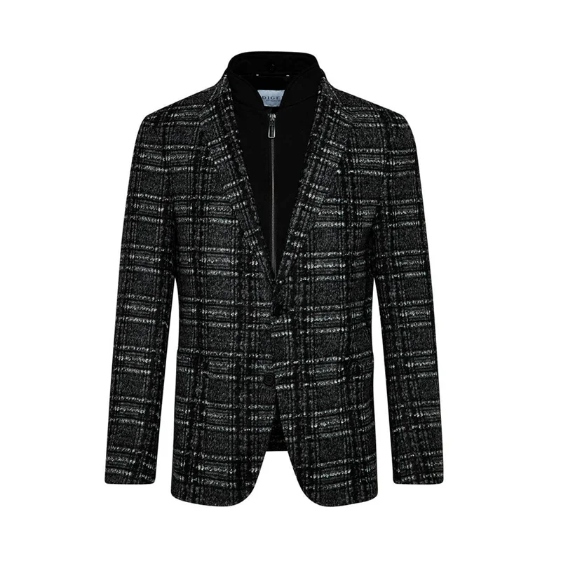 Slim Fit Jacket With Detachable Flap
