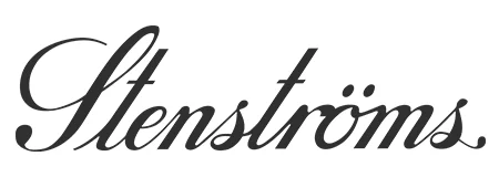 Black Stenstroms logo symbolizing premium men's fashion and craftsmanship.