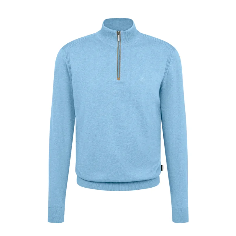 In light blue