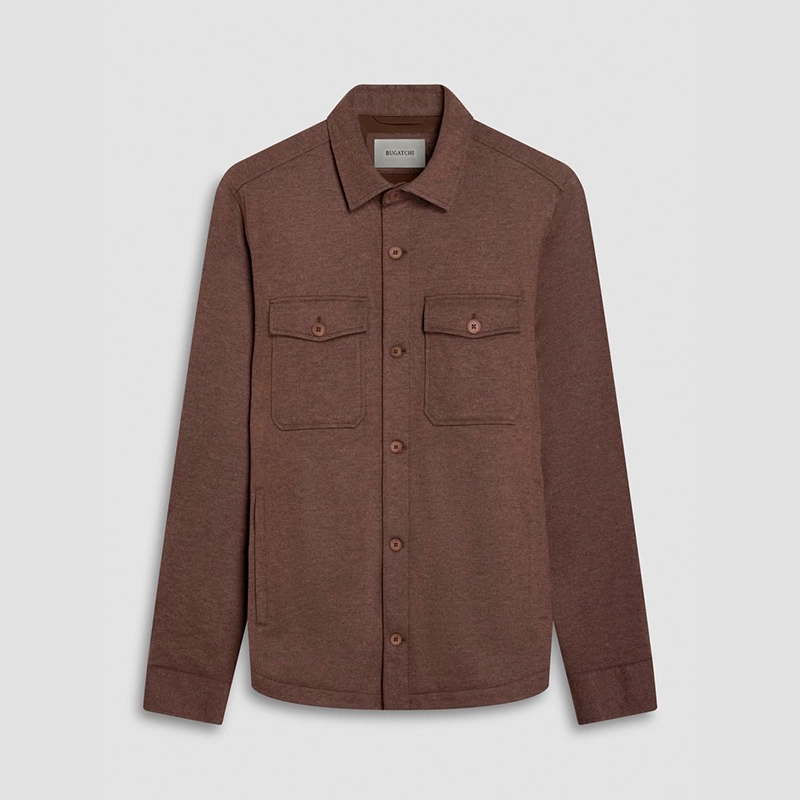 Brown Cotton Shirt